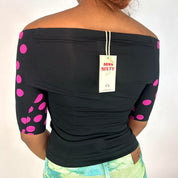 NWT Miss Sixty Polka Dot Top (S)