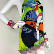 Custo Barcelona Silk Halter Top (S/M)