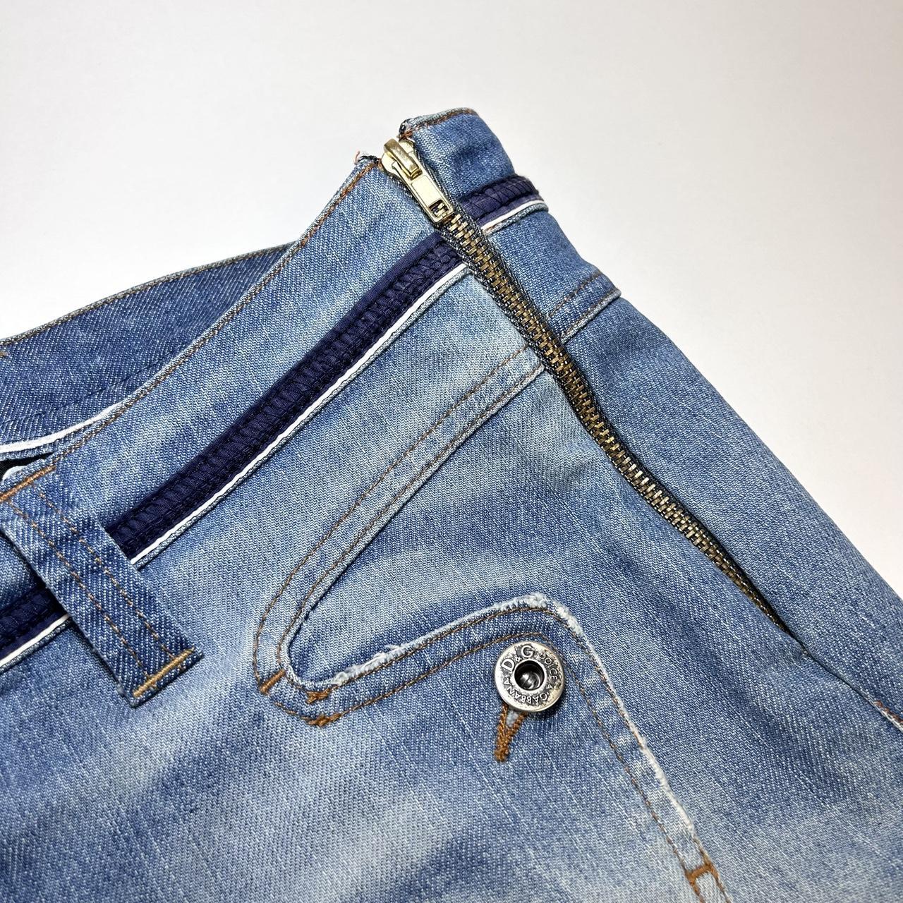 D&G Dolce & Gabbana Y2K Denim Skirt (S)