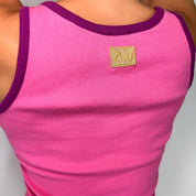 D&G Dolce & Gabbana Y2K Pink Tank Top (XS/S)