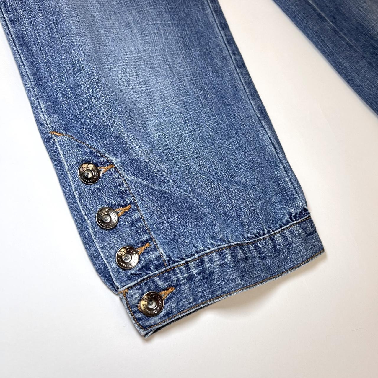 D&G Dolce & Gabbana Y2K Denim Capris (XS)