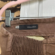 Dsquared2 Brown Cargo Tube Top (S)