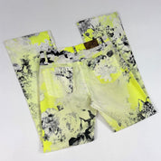 Just Cavalli Neon Floral Jeans (XS)