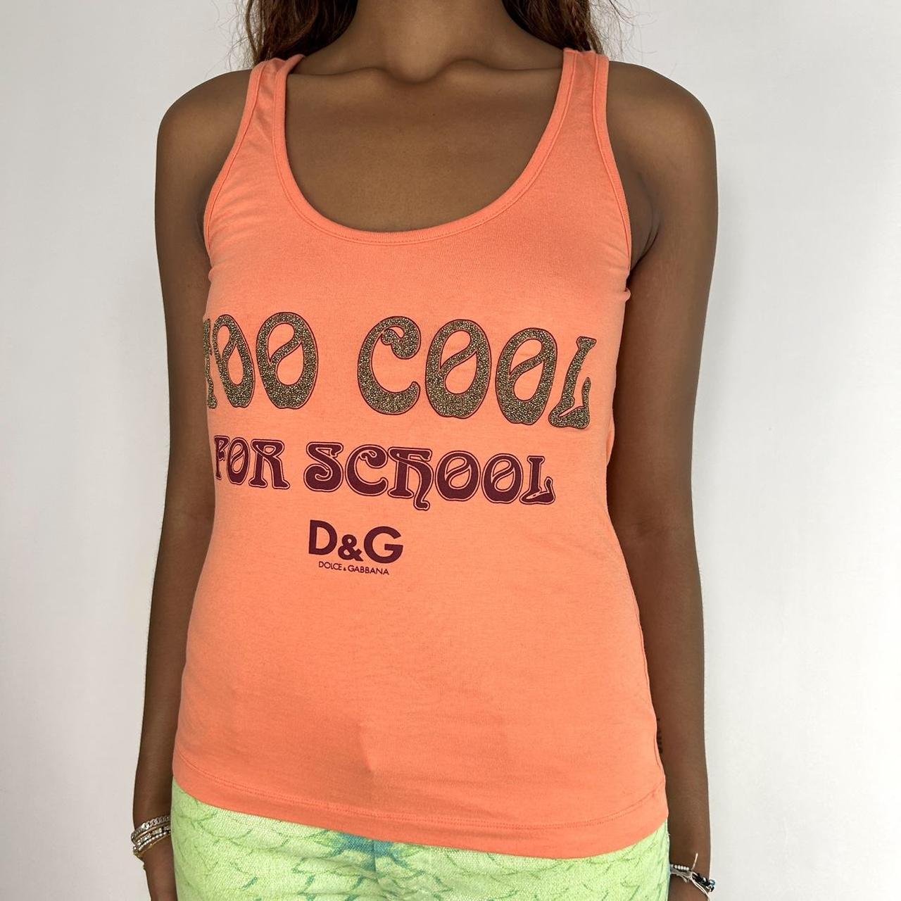 D&G 'Too Cool for School' Tank (M)