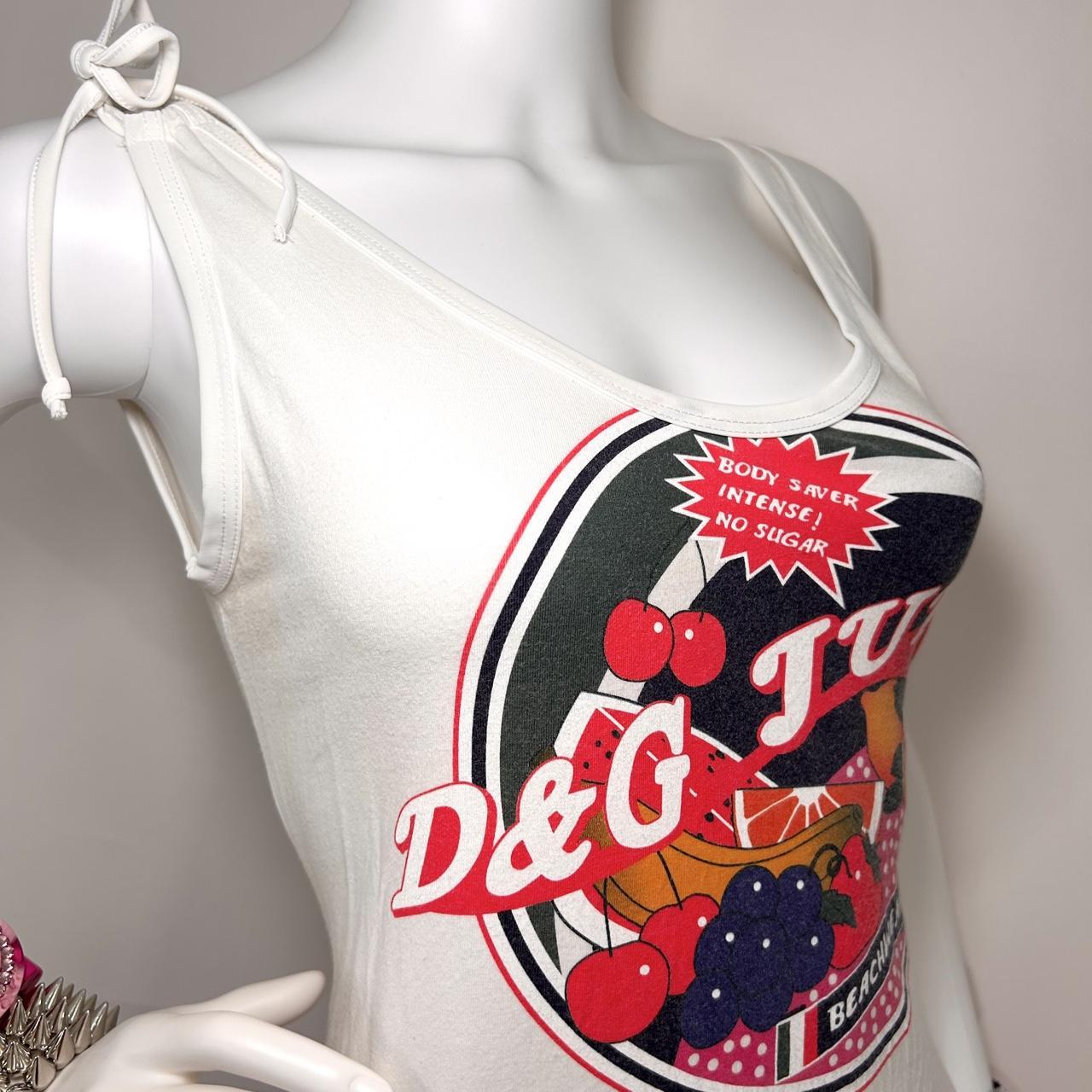 D&G Dolce & Gabbana 'Juice' Tank Top (S/M)