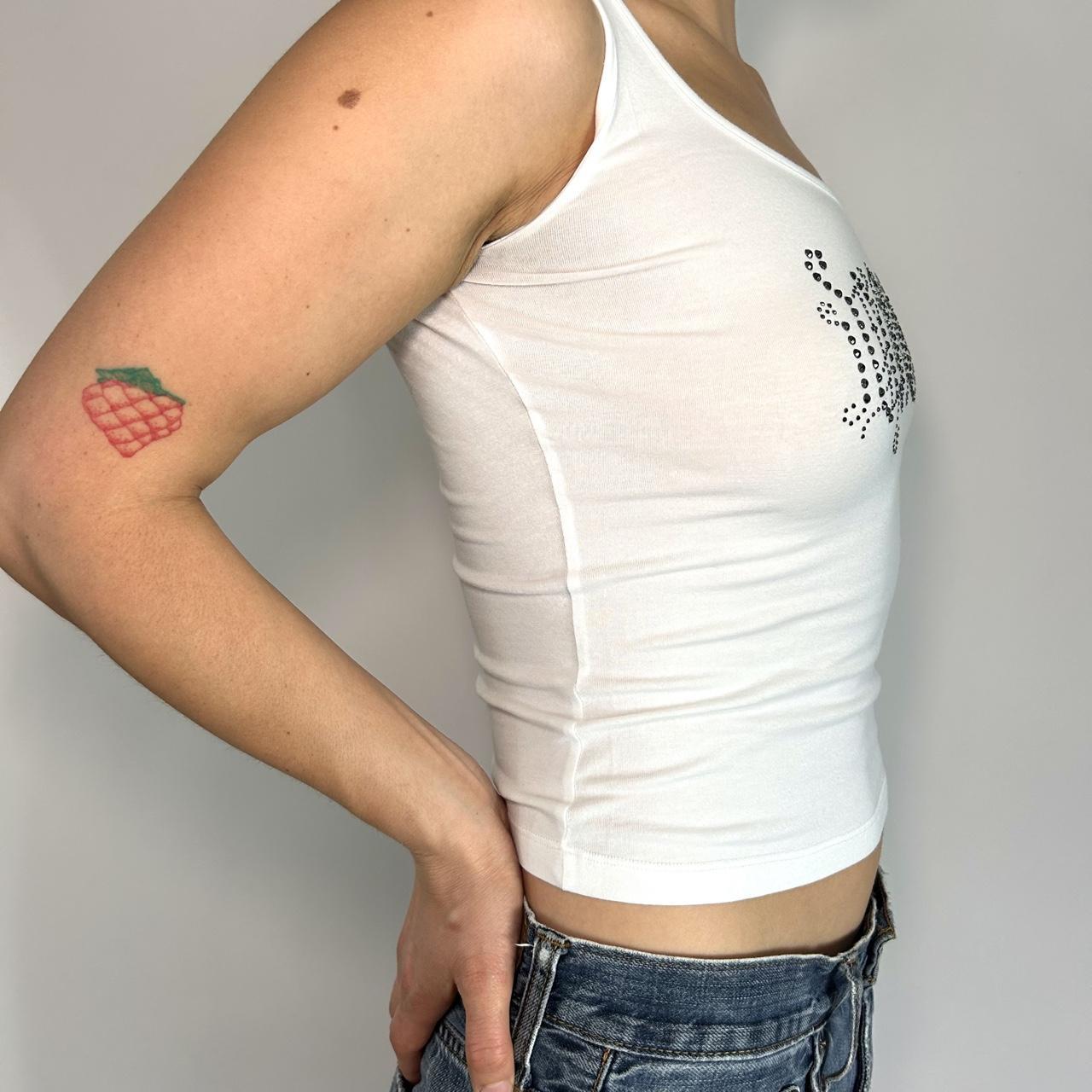 Versace Y2K Logo Tank (XS/S)