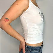 Versace Y2K Logo Tank (XS/S)