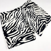 D&G Dolce & Gabbana Y2K Zebra Shorts (M)