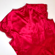 Moda International Y2K Red Corset Top (M)