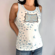 D&G Dolce & Gabbana Y2K Butterfly Top (S)