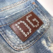 D&G Dolce & Gabbana Y2K Denim Mini Skirt (S)