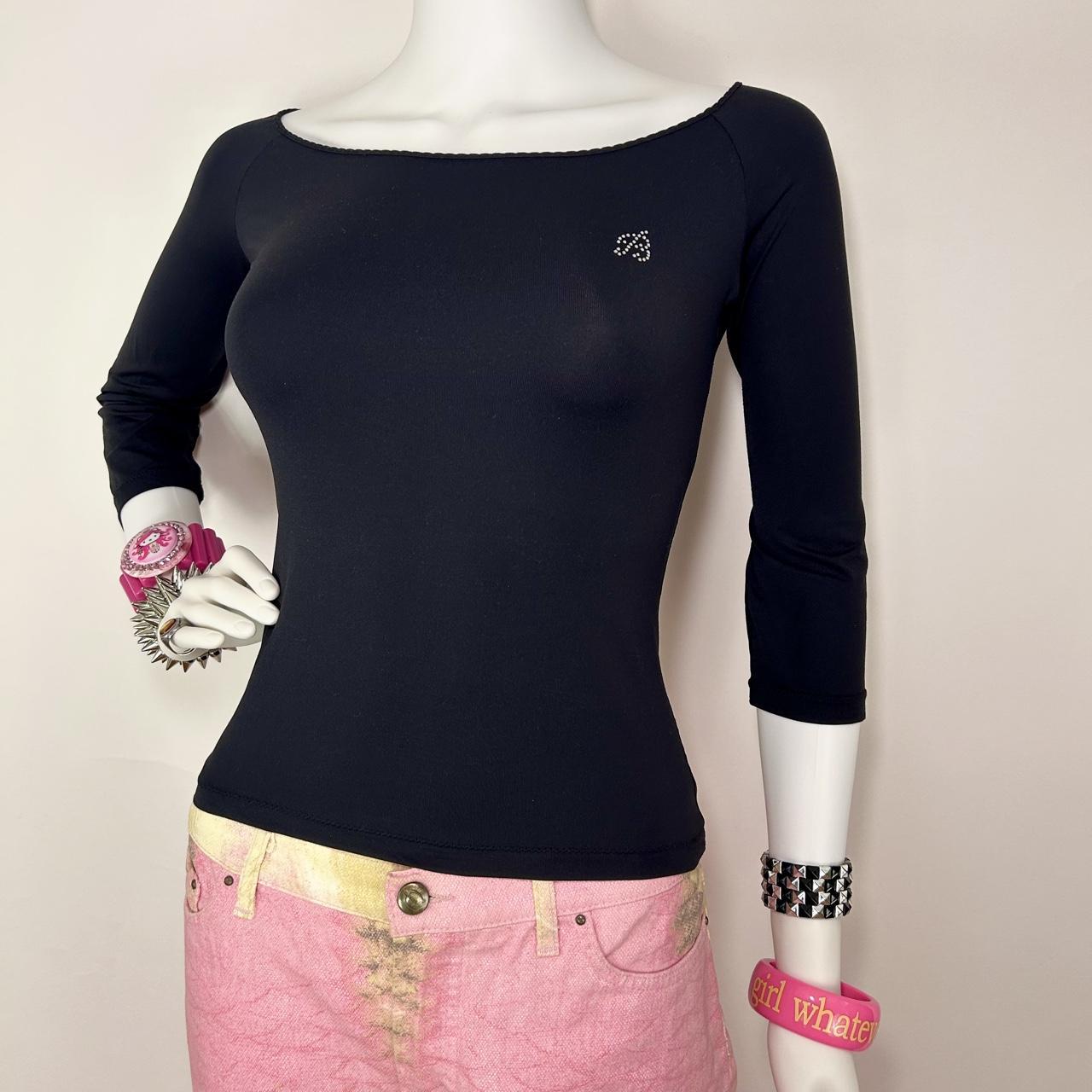 Blumarine Y2K Black Top (M)