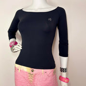 Blumarine Y2K Black Top (M)