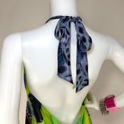 Custo Barcelona Silk Halter Top (S/M)