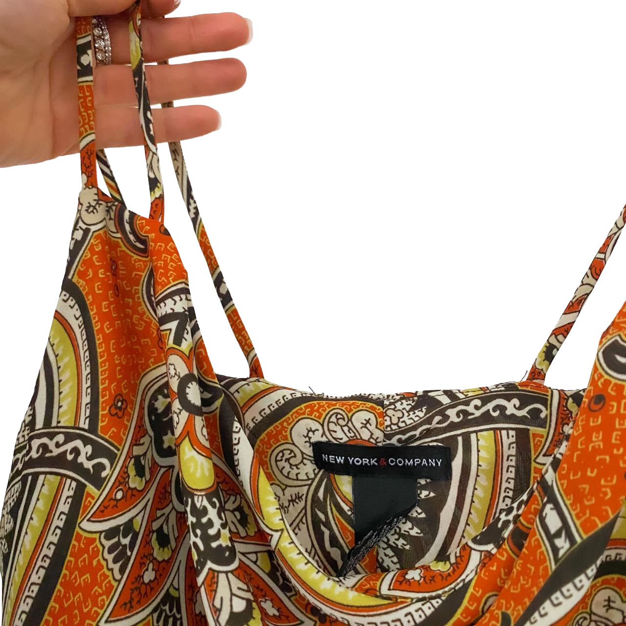 Autumn Paisley Dress (XS)