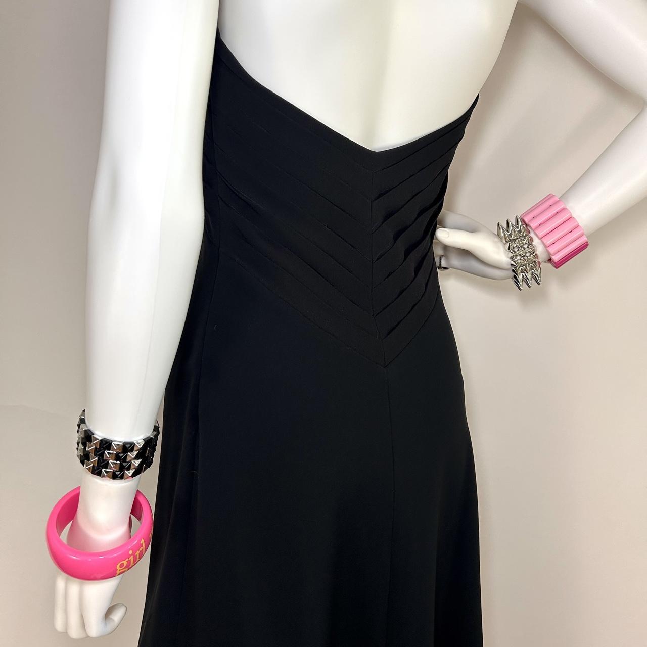 Moschino 100% Silk Black Dress (S)