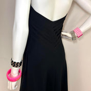 Moschino 100% Silk Black Dress (S)