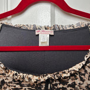 Blumarine Brown Leopard Dress (M)
