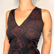Versace Playing Cards Tank Top (S/M)