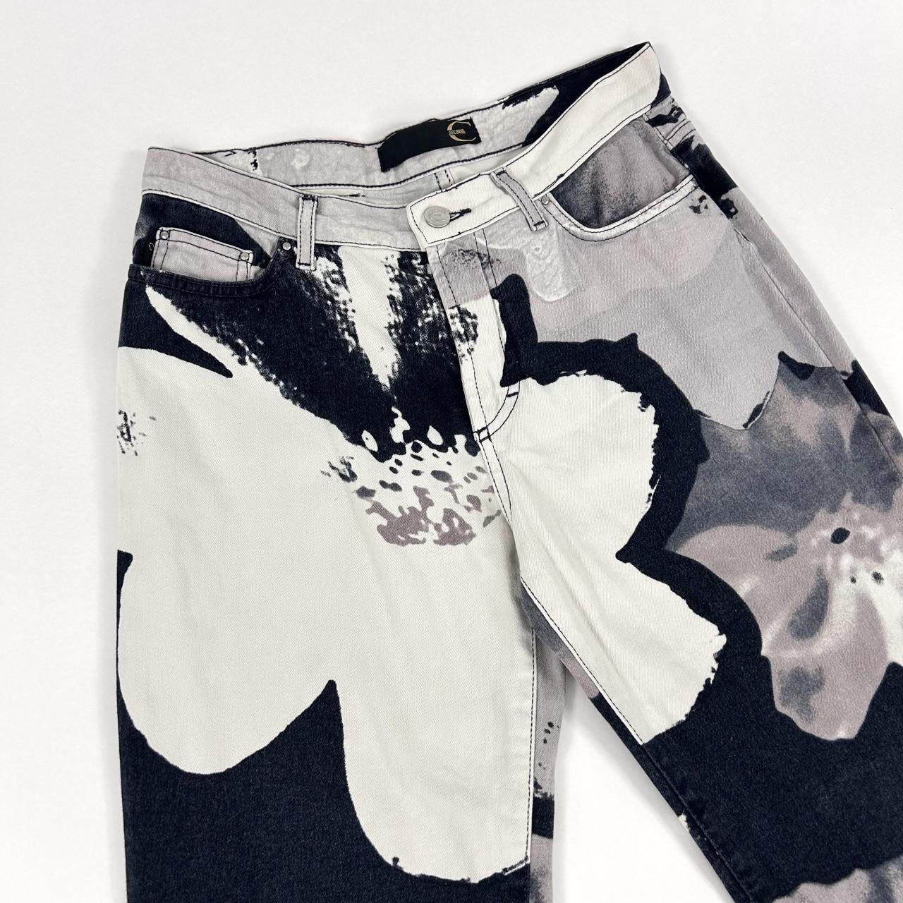Just Cavalli Y2K Floral Jeans (S)