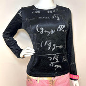 Moschino Cheap & Chic Equations Long Sleeve (M)