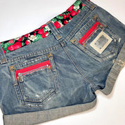 D&G Dolce & Gabbana Y2K Strawberry Shorts (S)