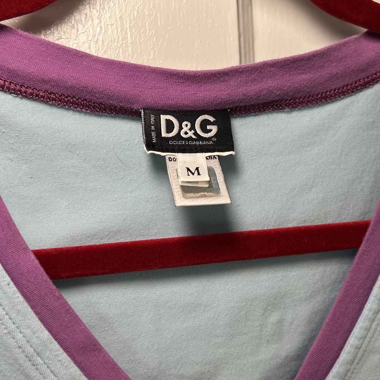 D&G Dolce & Gabbana Blue Top (S/M)