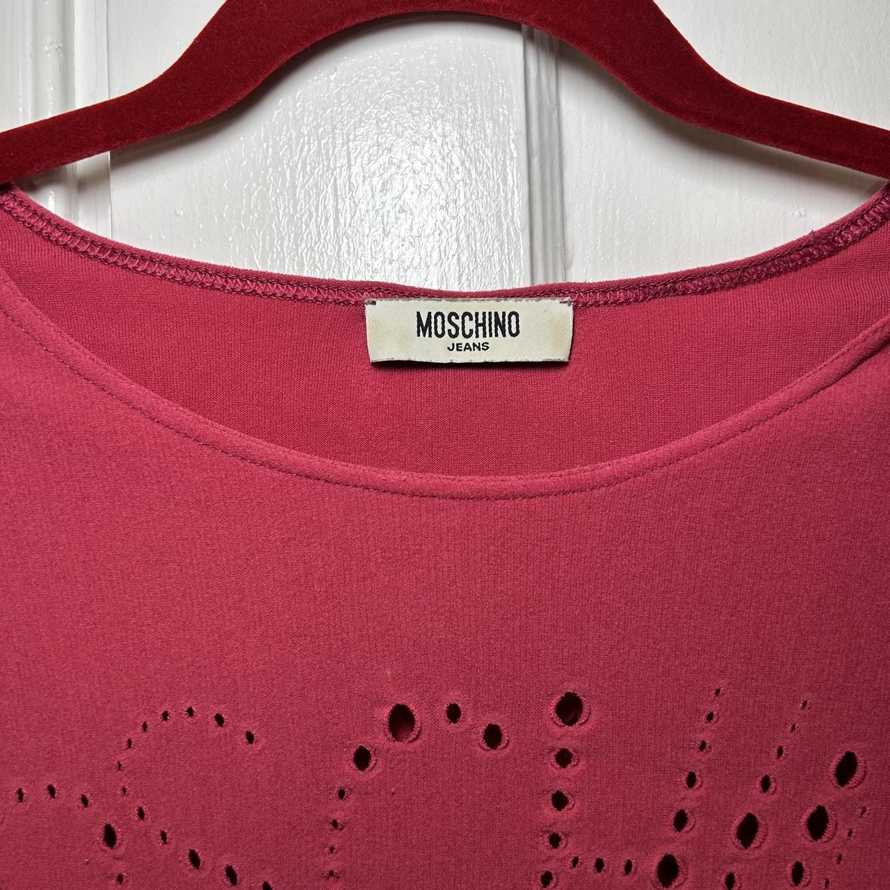 Moschino Jeans Fishnet Long Sleeve (M)