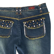 Funky Studded Coyote Ugly Flares (L)