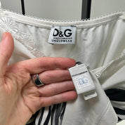 D&G Dolce & Gabbana Y2K Zebra Cami (S/M)