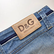 D&G Dolce & Gabbana Y2K Denim Skirt (S)
