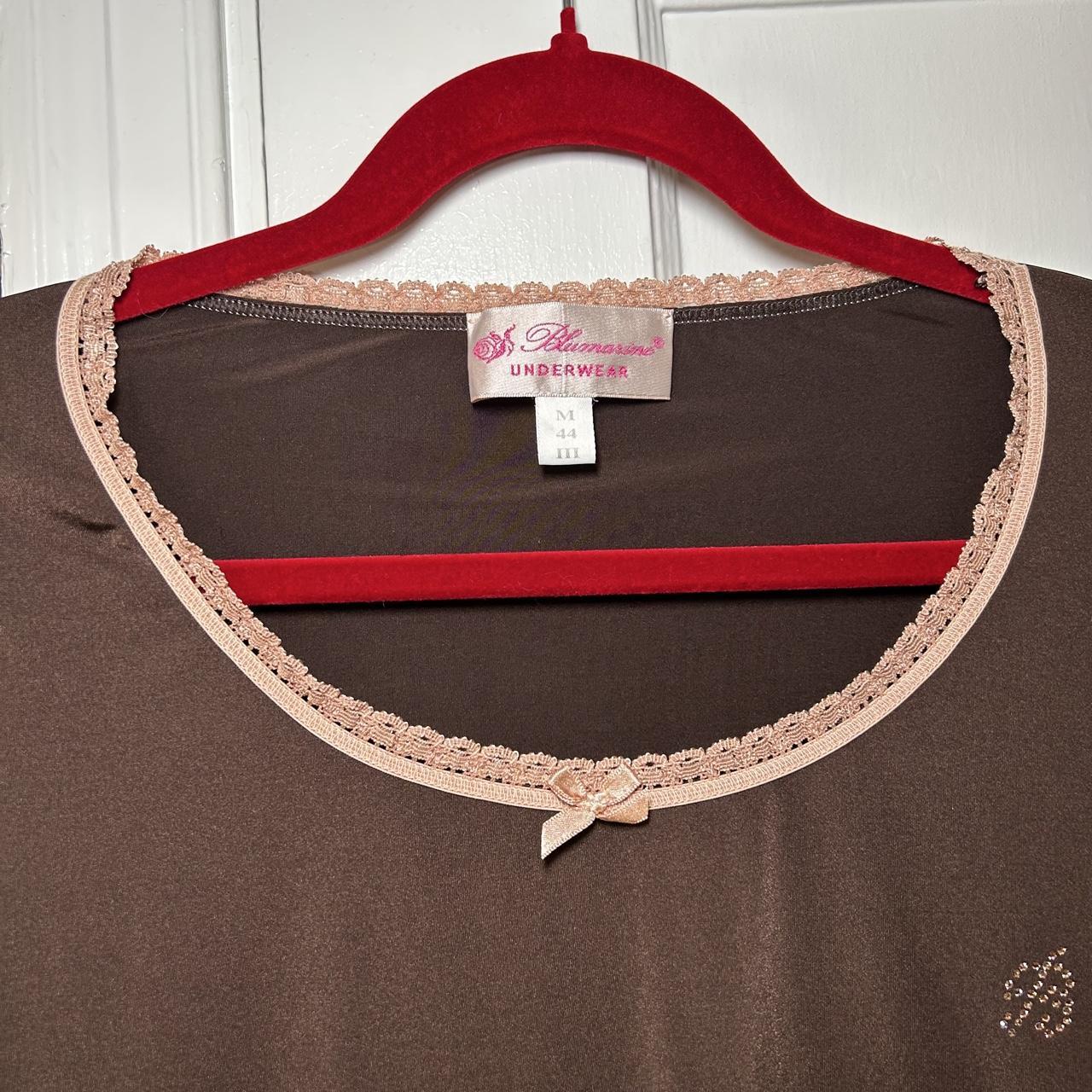 Blumarine Y2K Brown and Pink Top (S/M)