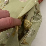 Flower & Butterfly Pistachio Jacket (M)