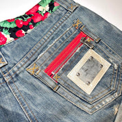 D&G Dolce & Gabbana Y2K Strawberry Shorts (S)