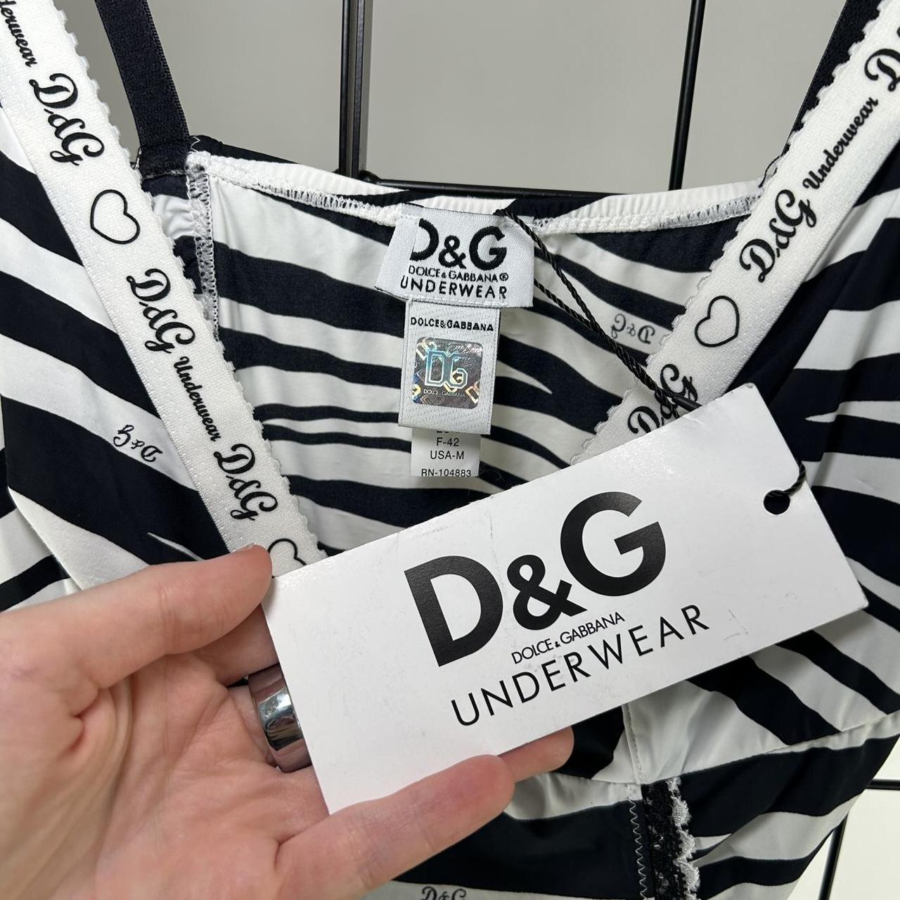 NWT D&G Y2K Zebra Tank Top (S)