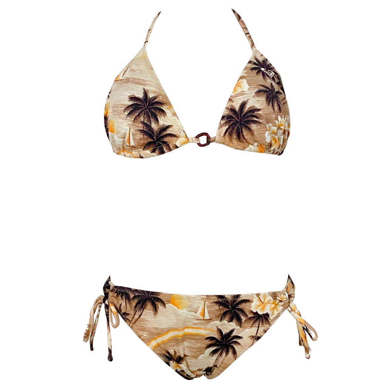 2000s Sandy Tropical Bikini (XL)