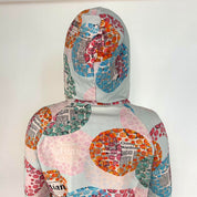 Galliano Vintage Gazette Print Hoodie (M)