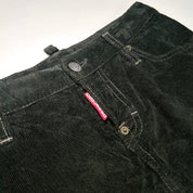 Dsquared2 Green Corduroy Mini Skirt (XS/S)