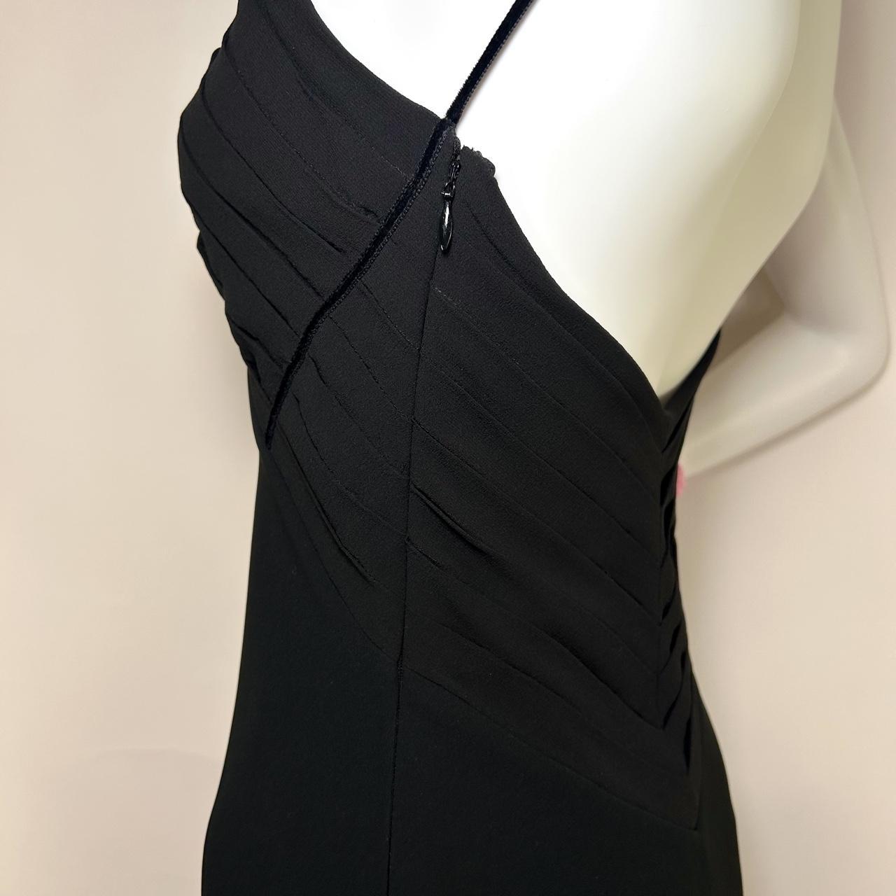 Moschino 100% Silk Black Dress (S)