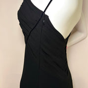 Moschino 100% Silk Black Dress (S)