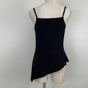 Chain Strap Slinky Asymmetrical Tank (M)