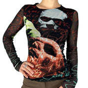 1997 Jean Paul Gaultier Mesh Top (S/M)