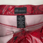 Y2K Snakeskin Pant & Jacket Set (L)