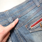 D&G Dolce & Gabbana Y2K Denim Skirt (S)