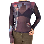Cop Copine Mesh Long Sleeve (S/M)