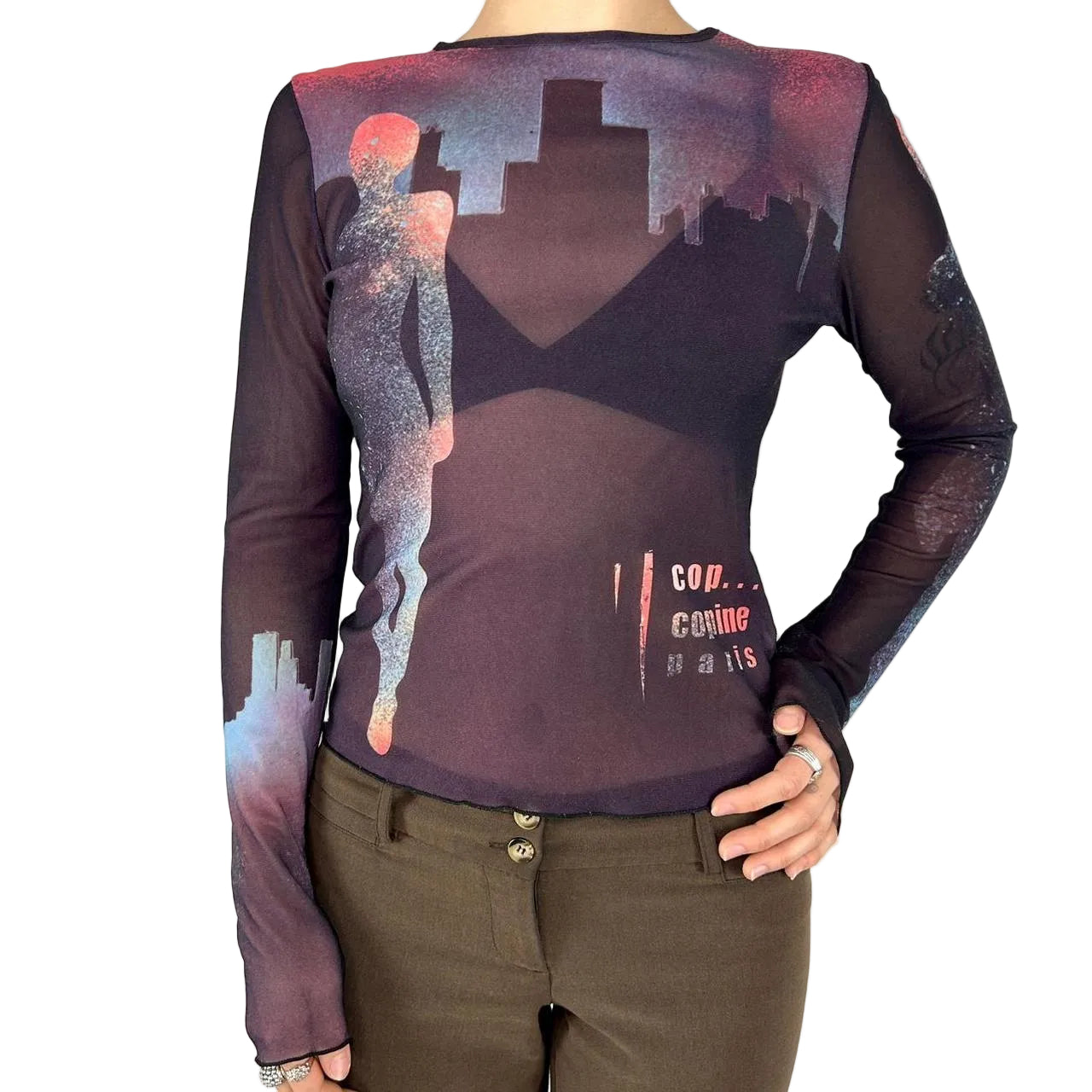 Cop Copine Mesh Long Sleeve (S/M) – Holy Thrift