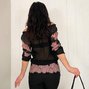 Silk off the Shoulder Top (S)