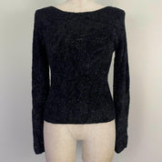 Cache Fuzzy Sheer Sweater (M)