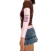 Triple Layered Tattoo Top (XS)