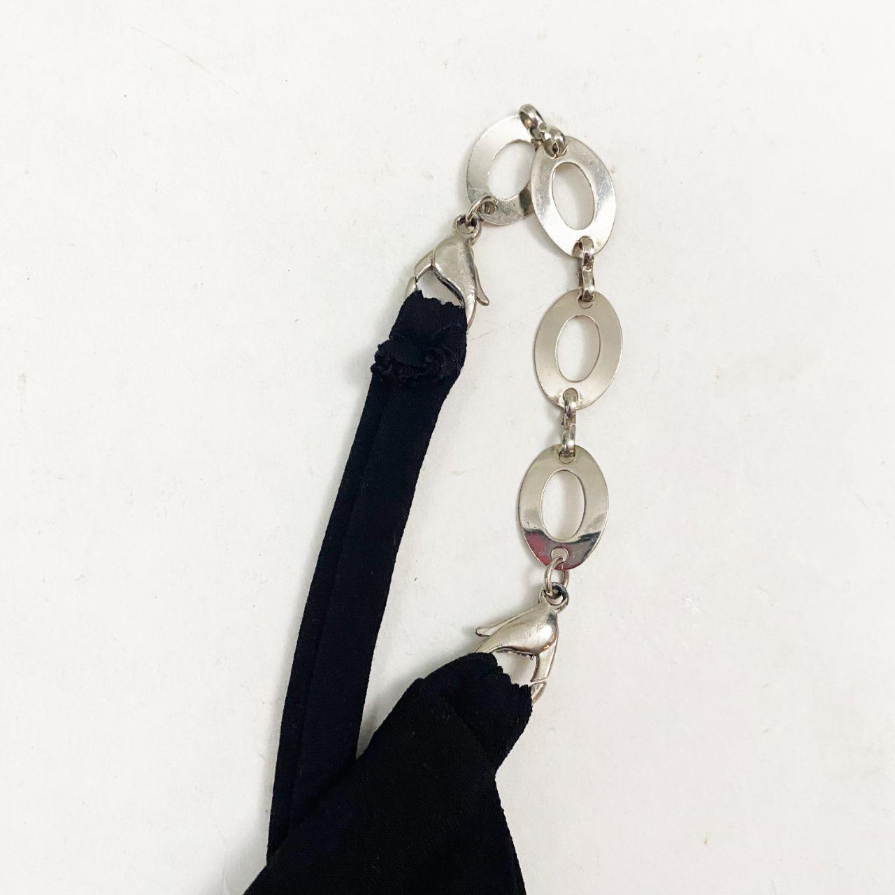 Chain Strap Slinky Asymmetrical Tank (M)